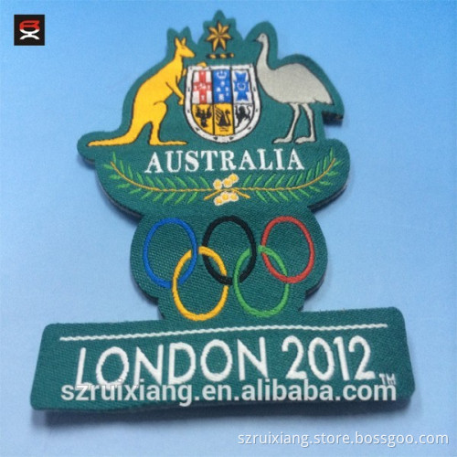 2012 London Olympic Symbol Woven Clothing Patch